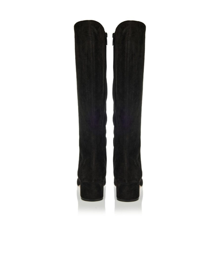 Gianvito Rossi 45mm Joelle Boots In Black