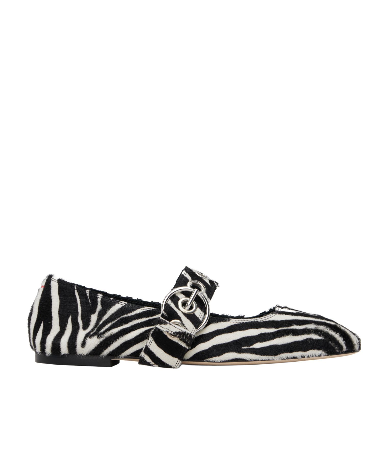 Aeyde Uma Eyelet Mary Jane Ballet Flats In Multi