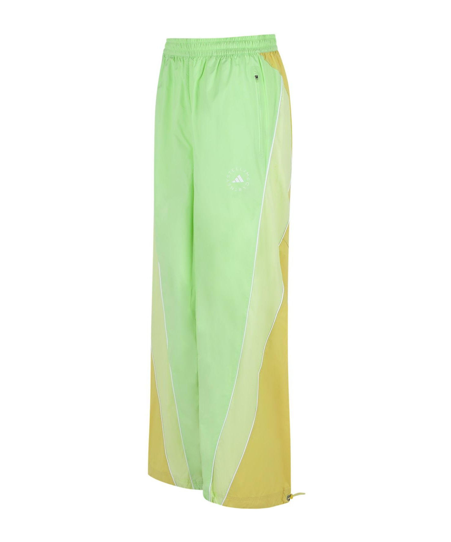 Shop Adidas By Stella Mccartney Truelife Woven Trackpants In Green
