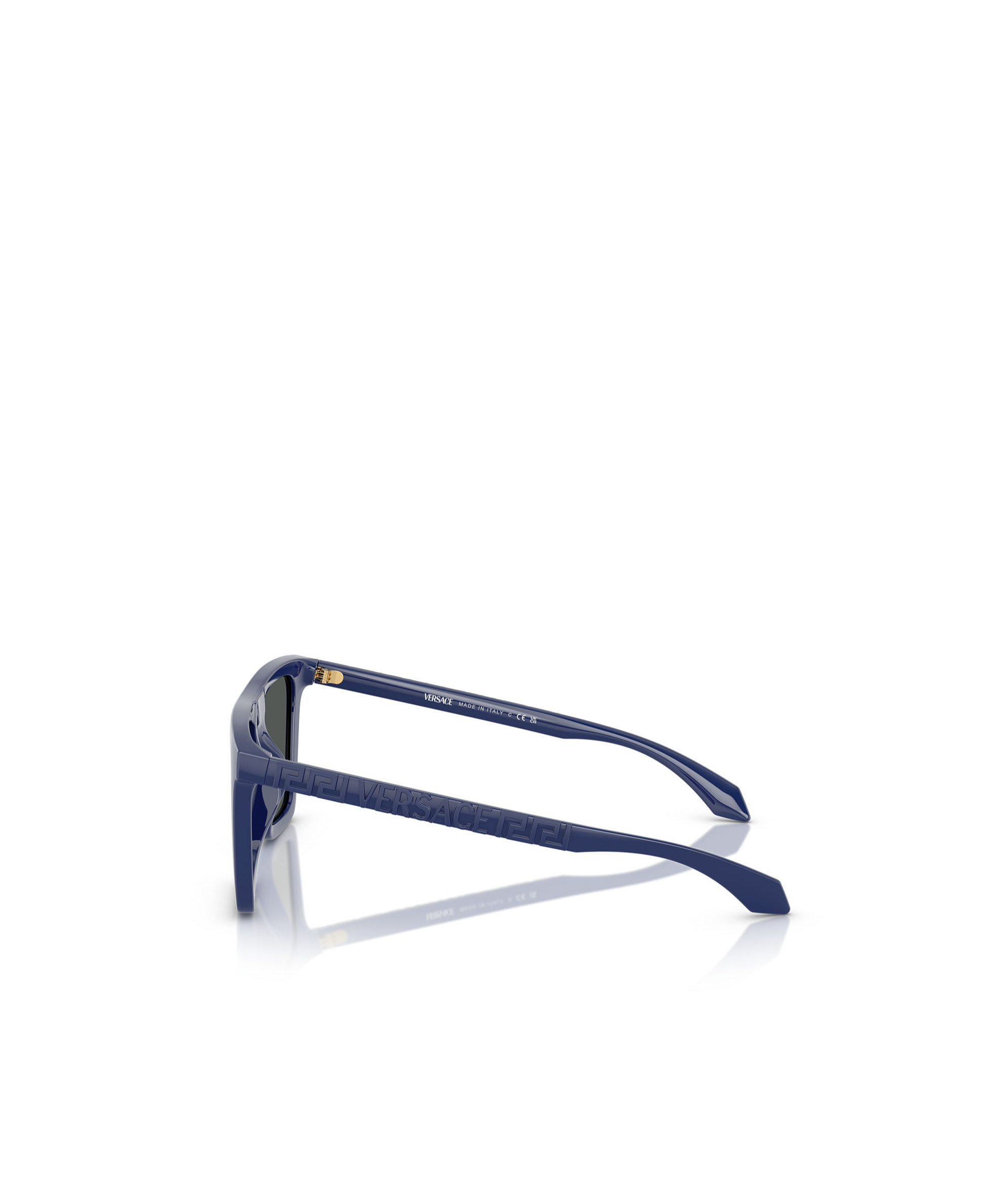Versace Square-frame Sunglasses In Black
