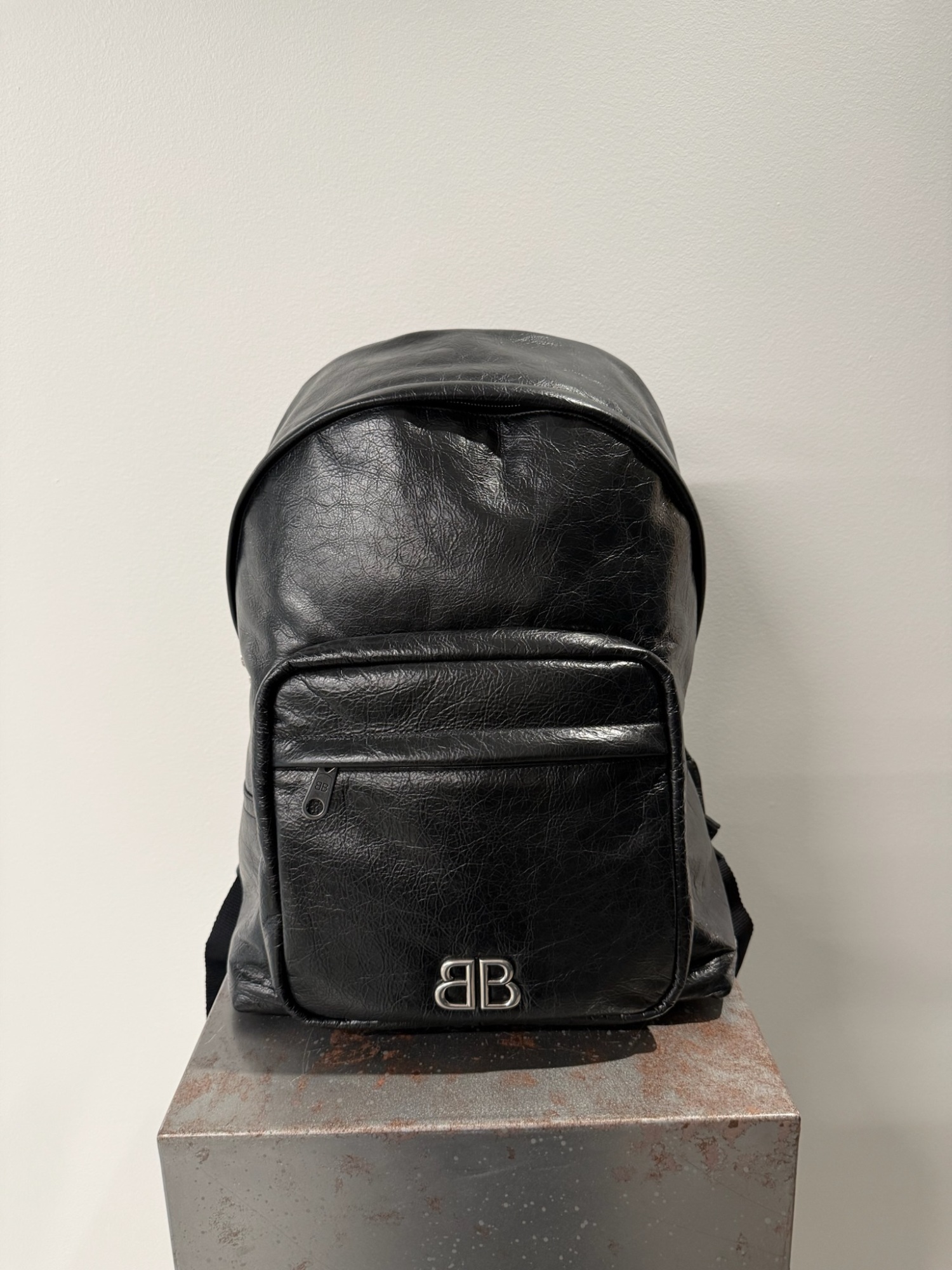 Balenciaga Monaco Backpack In Black