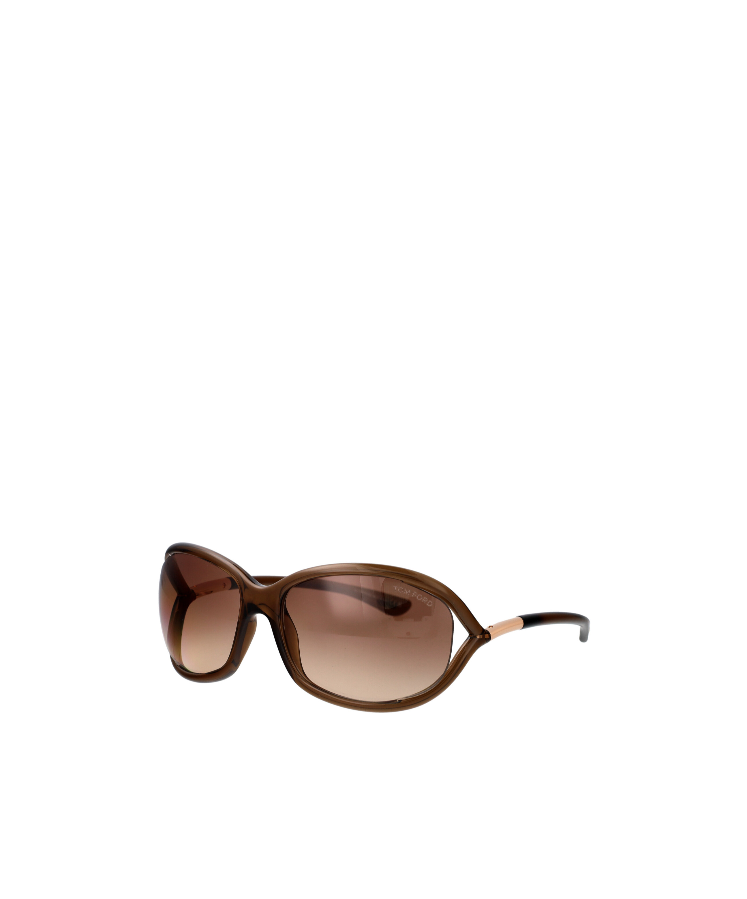 Tom Ford Dark Brown Acetate Sunglasses In Brown