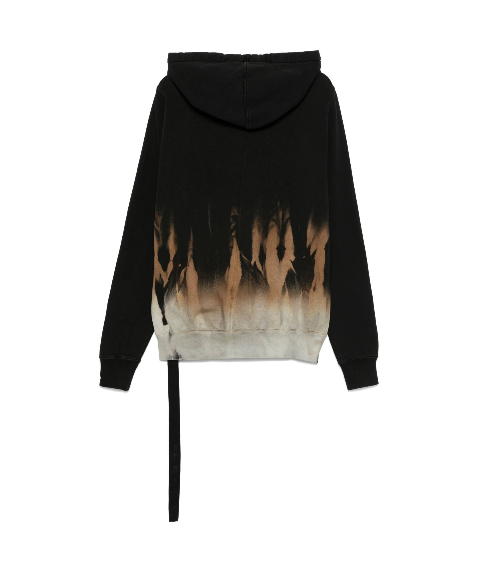 Rick Owens Drkshdw Drkshdw By Rick Owens Oversized Hoodie Black And Terra In Black