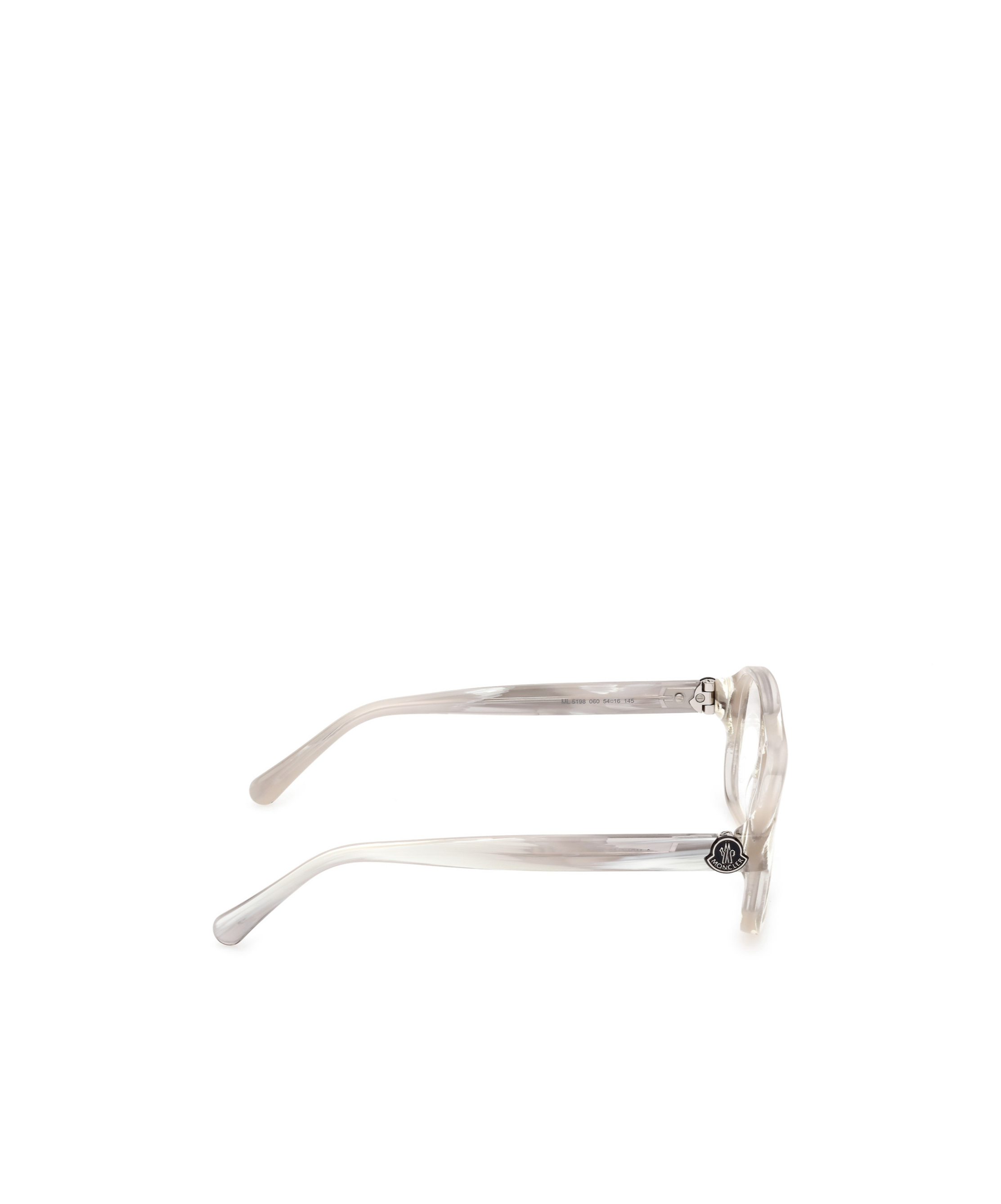 Moncler Ml5198 001 Square Glasses In White