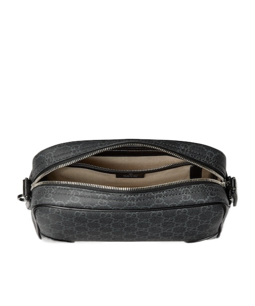 Gucci Gg Emblem Small Crossbody Bag In Black