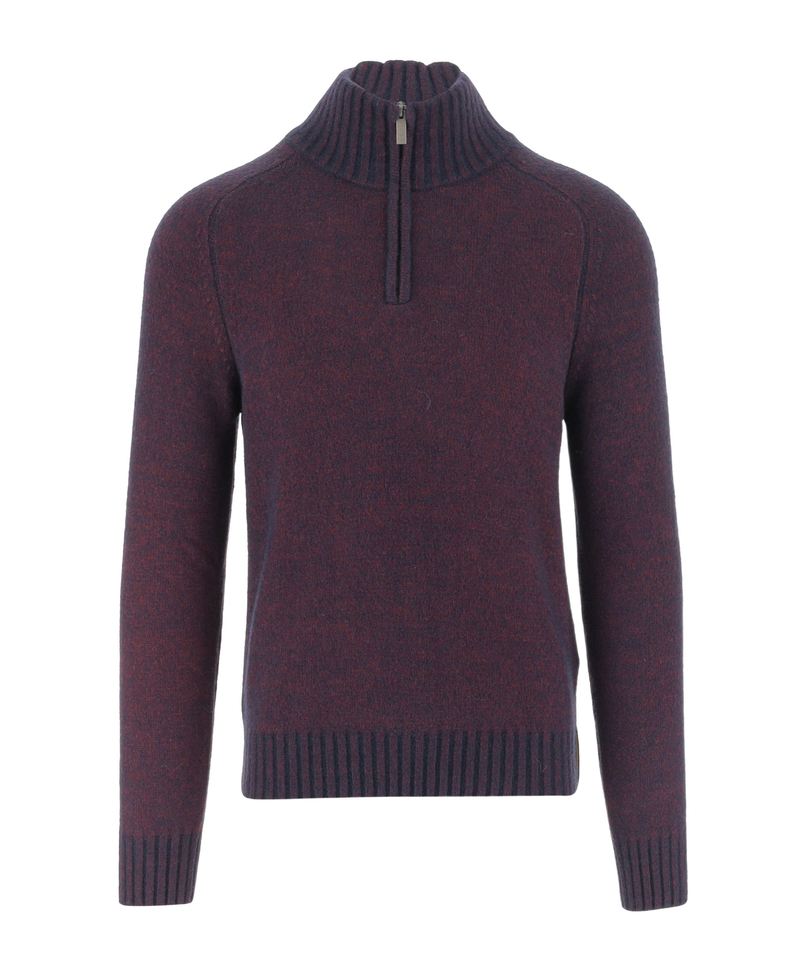 K-way Sevigny Half-zip Jumper In Burgundy