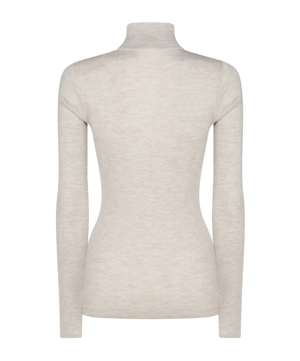 Brunello Cucinelli Long-sleeved Sweater In White