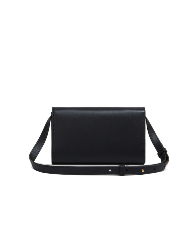 Marni Trunkaroo Flap Pochette Crossbody Bag In Black