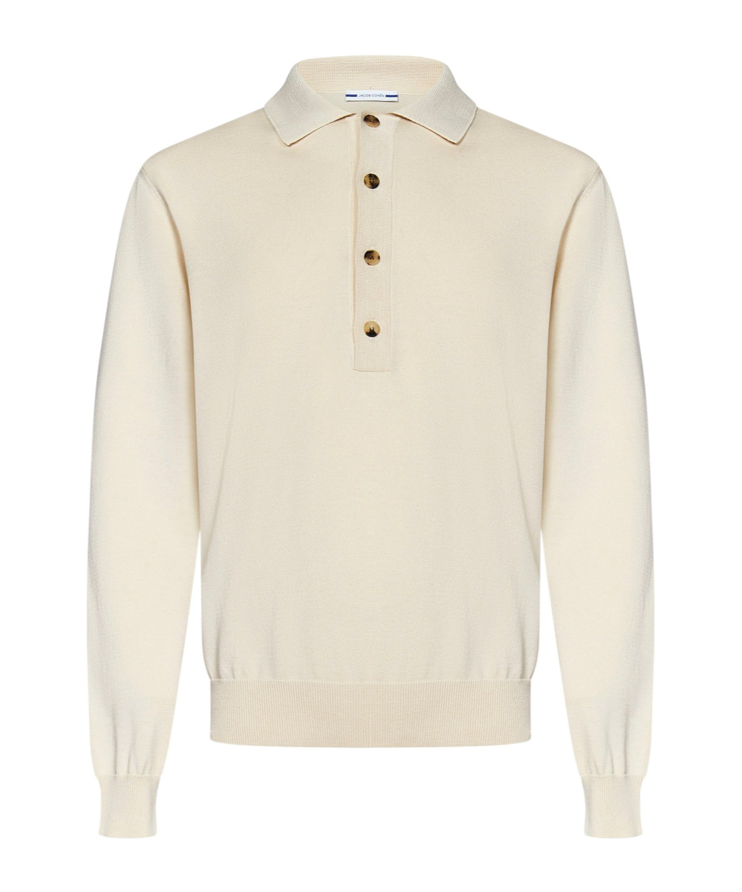 Jacob Cohen Knitted Buttoned Polo Shirt