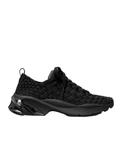 Tory Burch Knitted Sneakers In Black