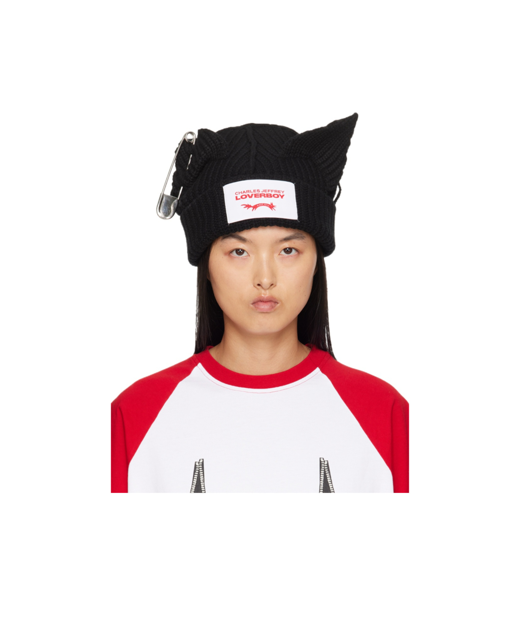 Charles Jeffrrey Loverboy Logo Wool Hat In Multicolor