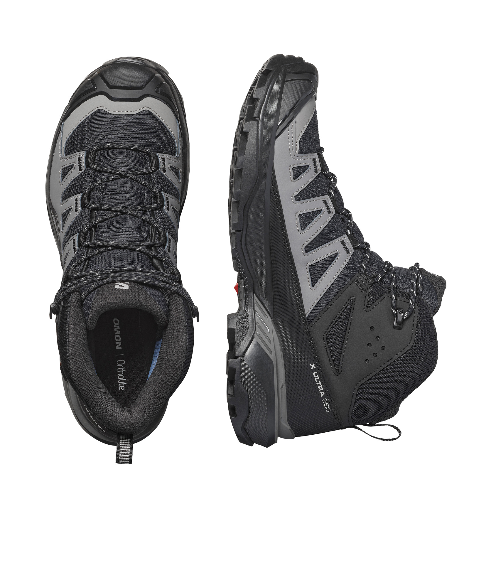 Salomon Low Top Sneakers Pull Tab In Black