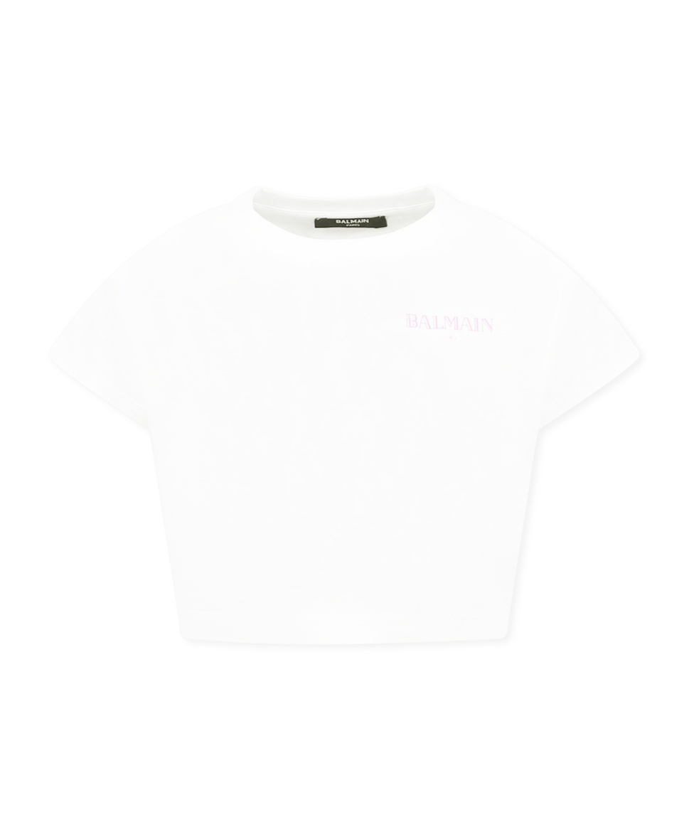 Balmain Short-sleeved T-shirt In White