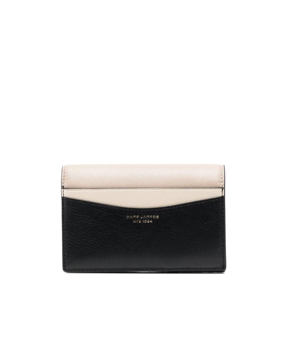 Marc Jacobs Zippered Detail Wallet In Black