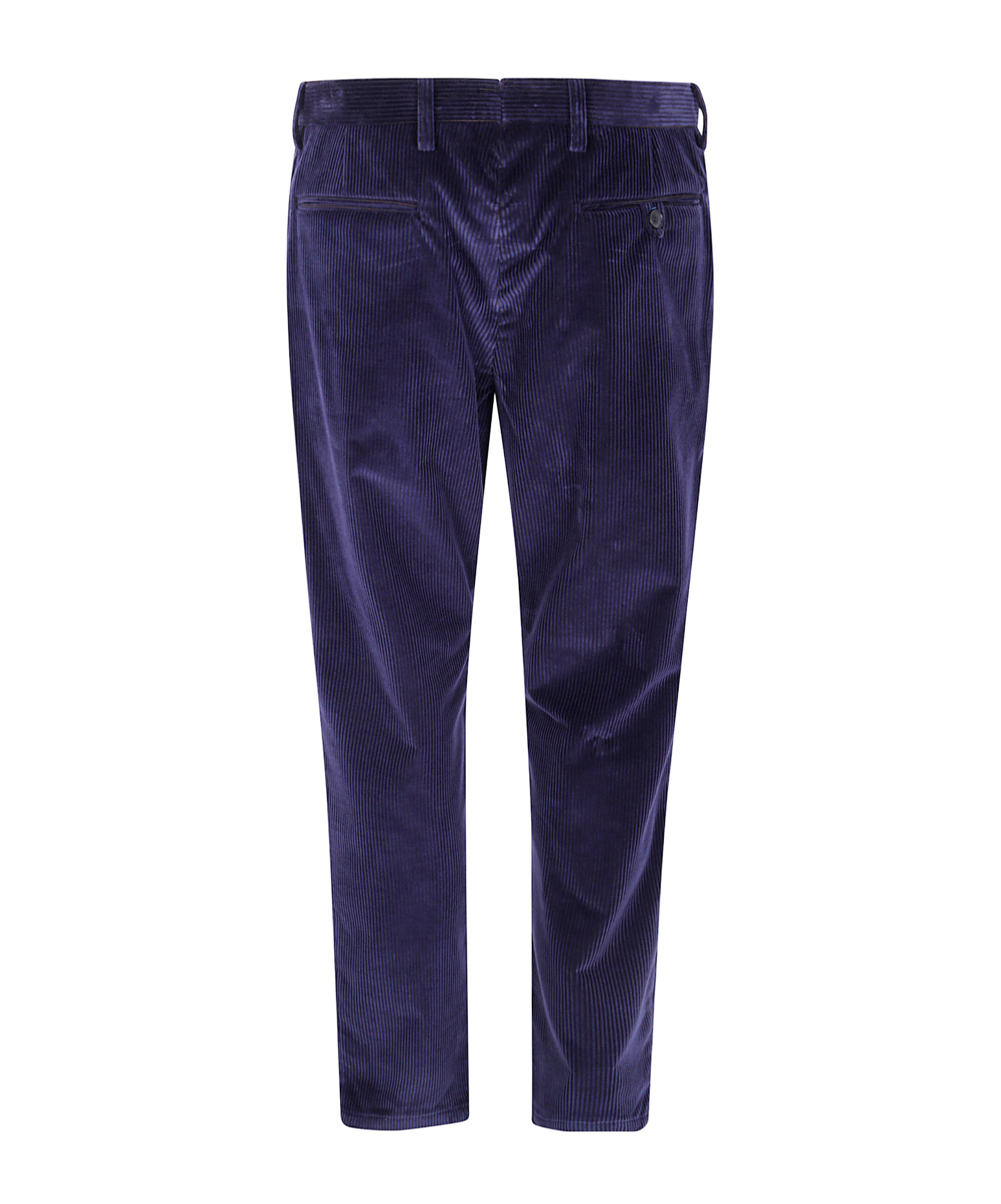 Paul Smith Belt Loop Casual Pants In Blue