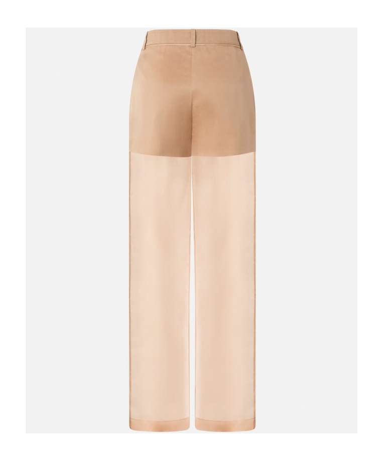 Pinko Belt Loops Slacks In Nude