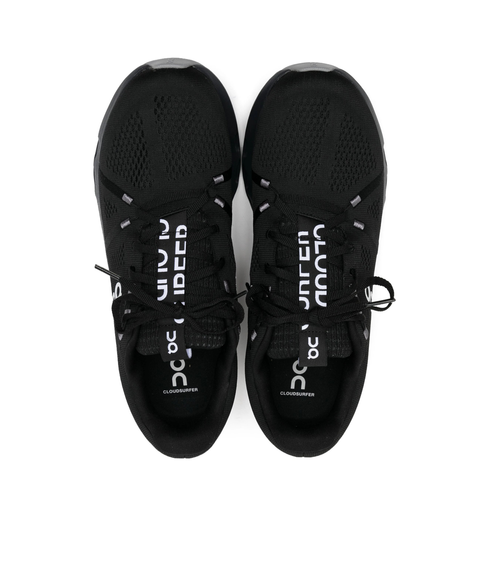 On Running Cloudsurfer Lace-up Sneakers In Black