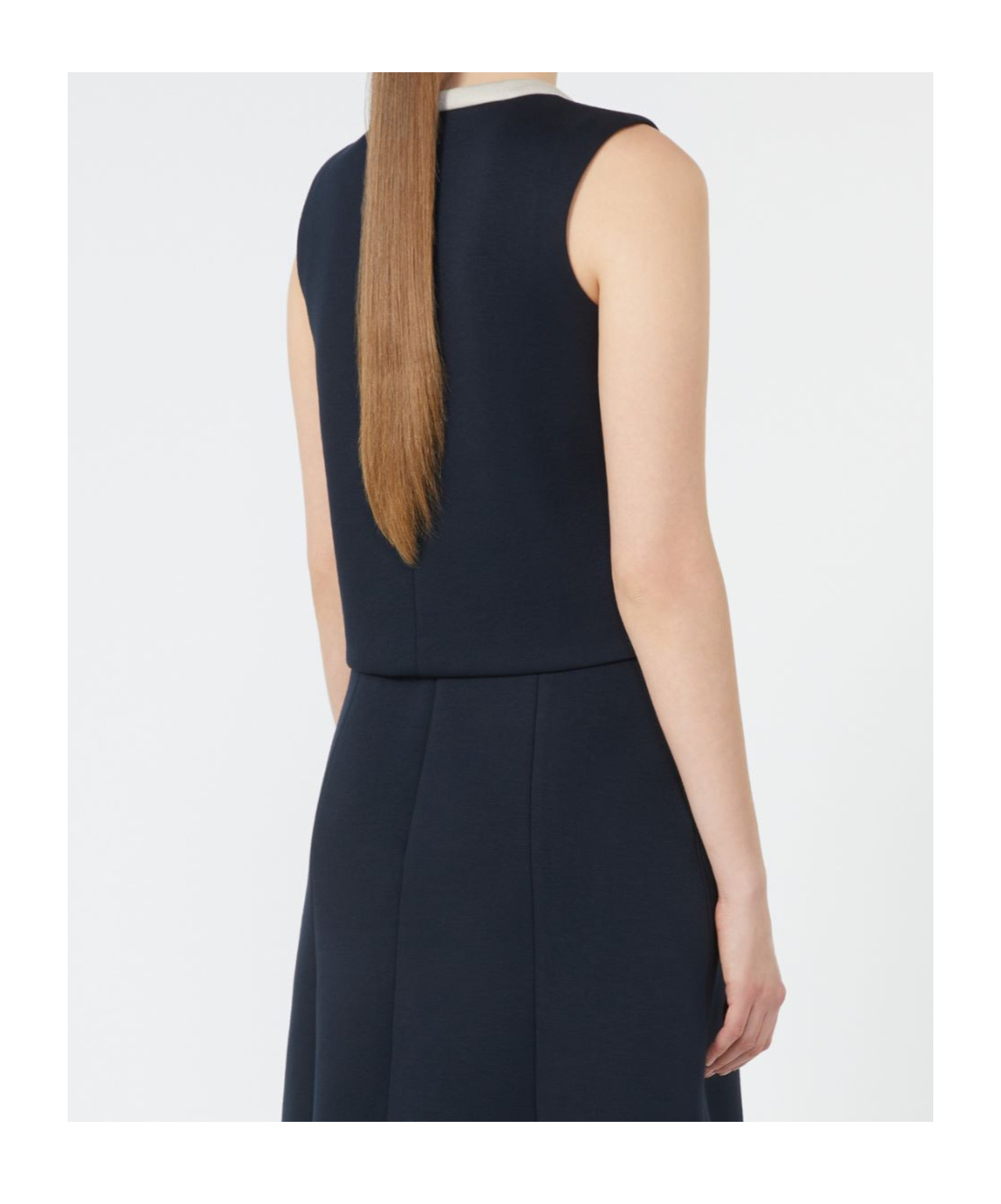 Max Mara Sleeveless Tops In Blue