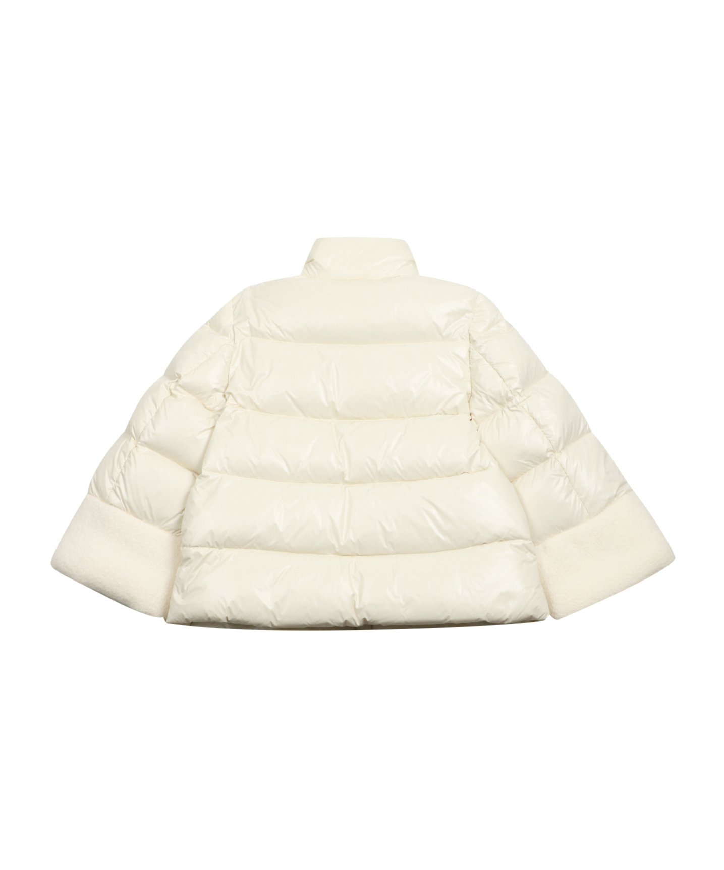 Fay Panelled Puffer Jacket In White