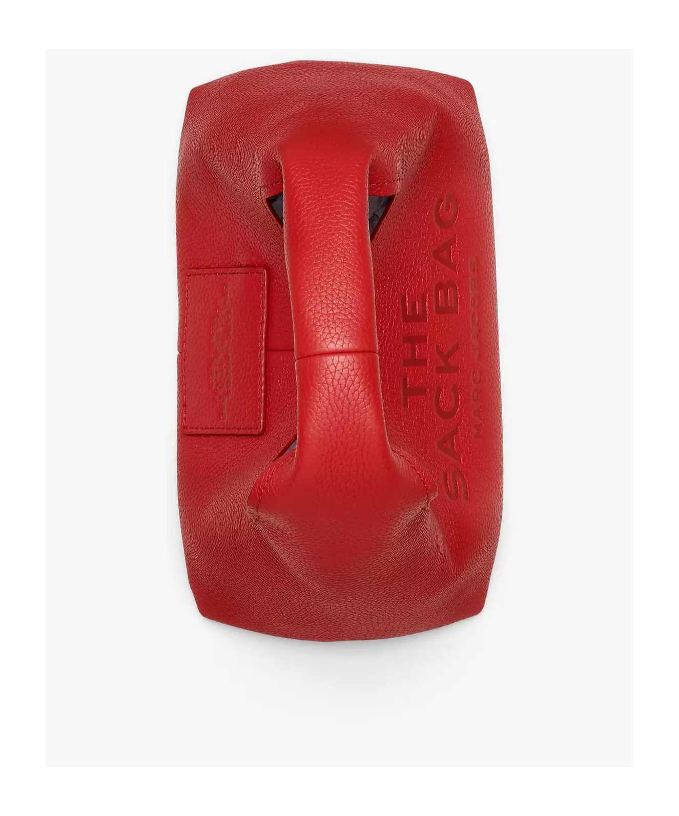Marc Jacobs Logo Debossed Mini Top Handle Bag In Red