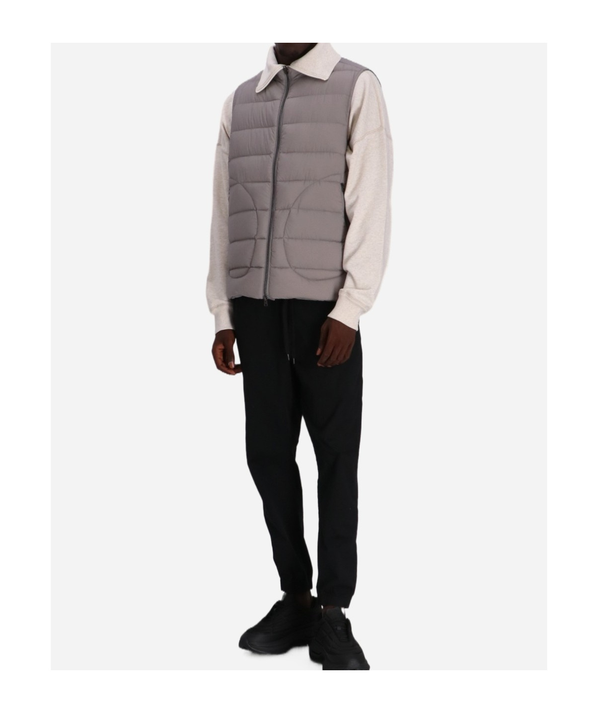 Herno Ii Gilet In Gray