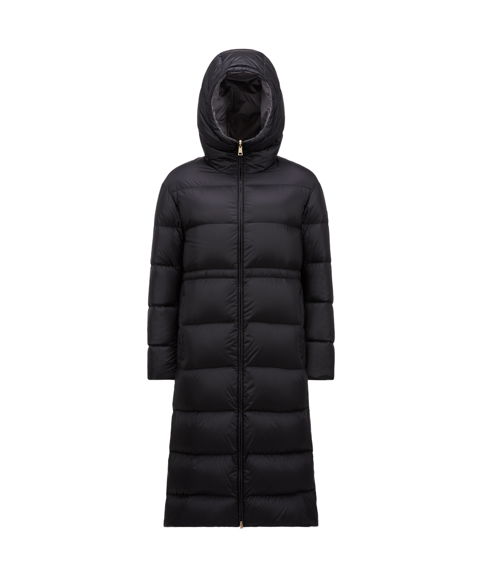 Moncler Boulogne Coat In Black