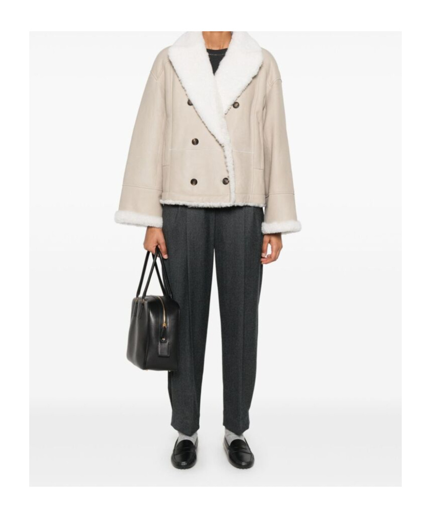 Brunello Cucinelli Klassische Bundfaltenhose In Black
