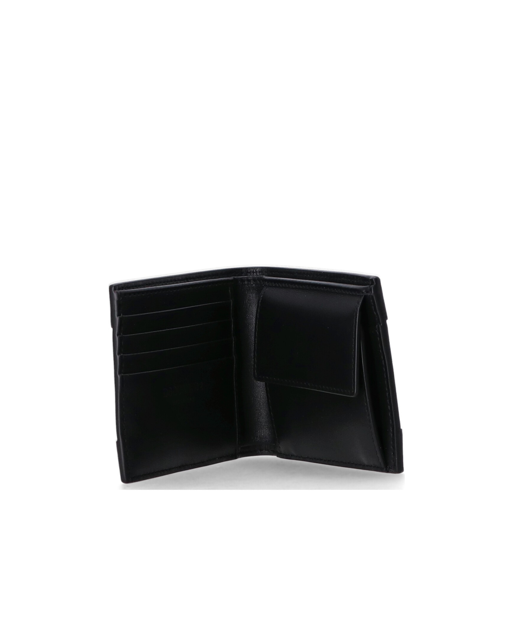 Dsquared2 Double-fold Wallet In Black