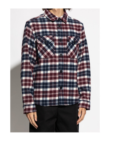 Woolrich Ranger Check Pocket Overshirt In Multi