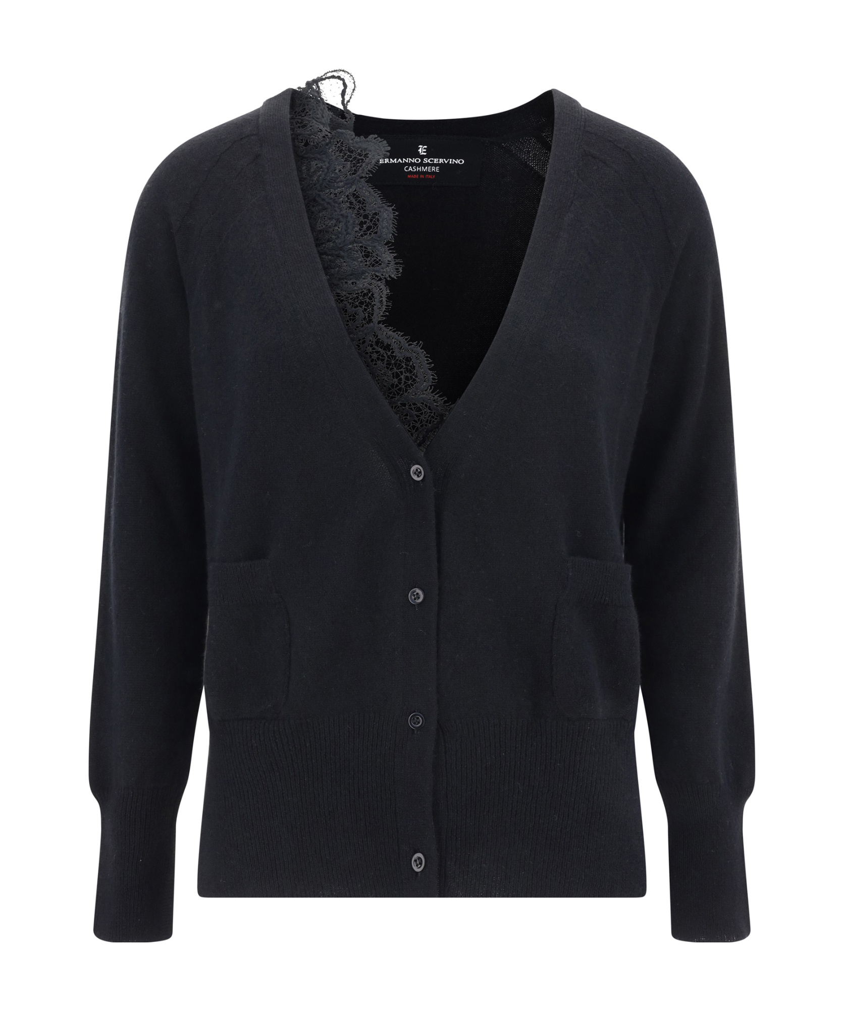 Ermanno Scervino Cardigan In Black