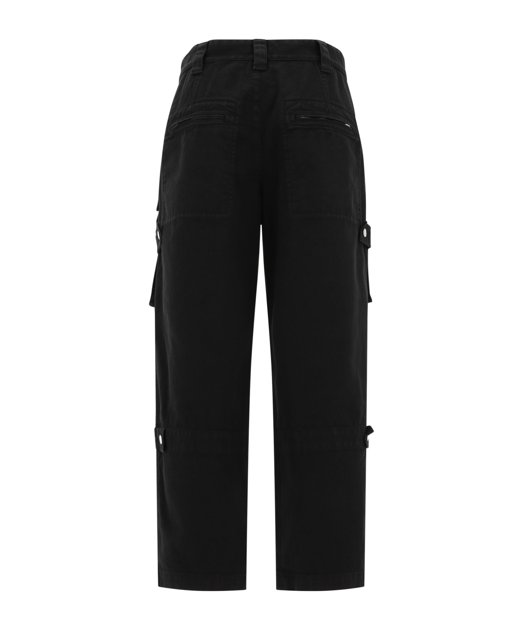 Isabel Marant Étoile Jannick Cargo Trousers In Black