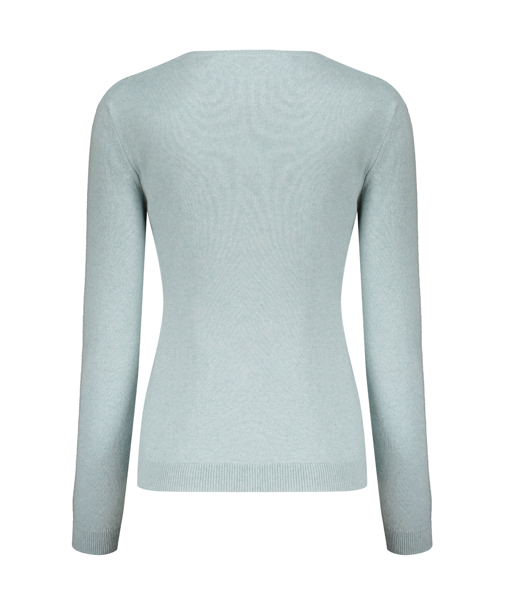 Valentino Long Sleeve Crew-neck Sweater In Blue