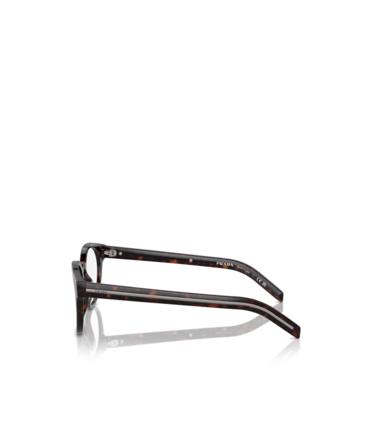 PRADA PRADA EYEWEAR ROUND FRAME GLASSES