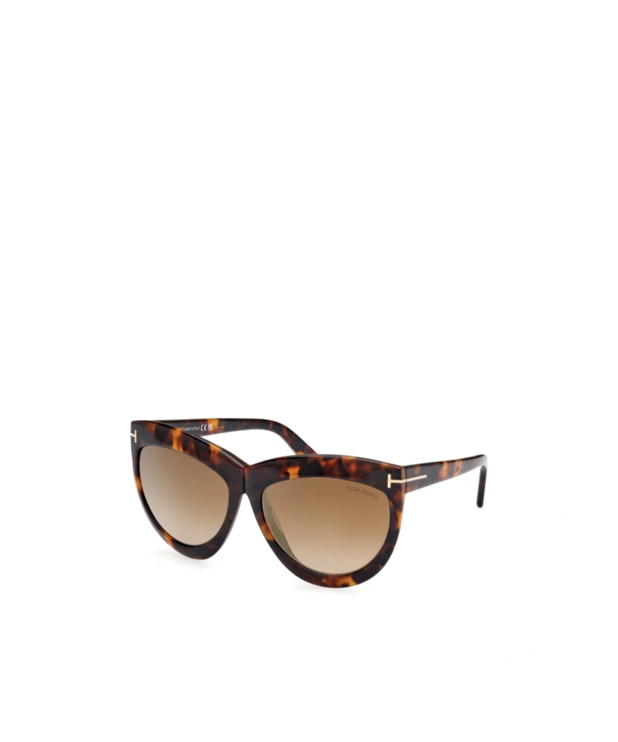 Tom Ford Eyewear Doris Cat Eye Sunglasses In Nude