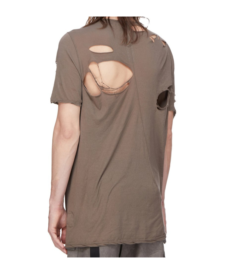 Shop Rick Owens Drkshdw Level T T-shirt In Brown