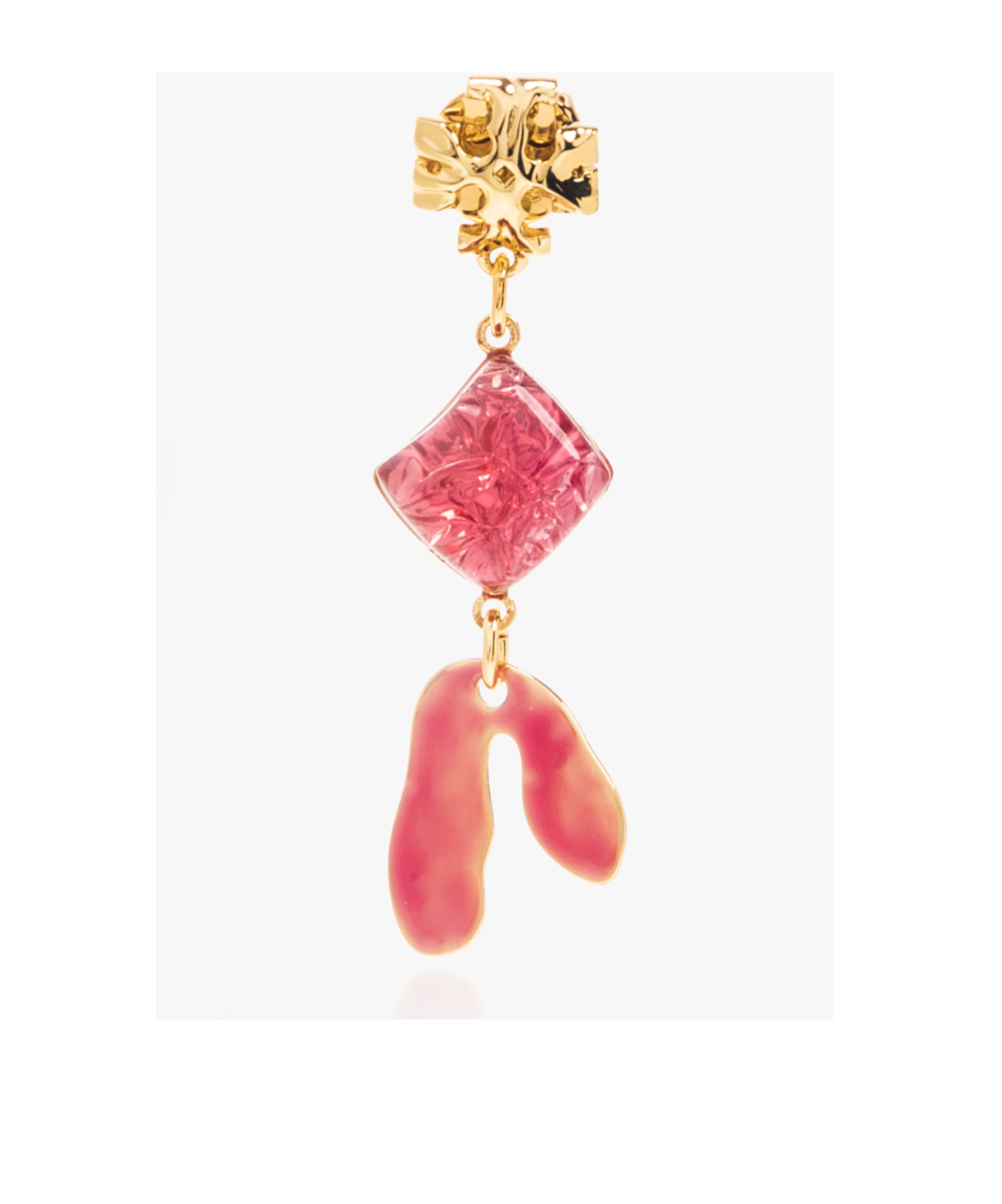 Tory Burch Roxanne Drop Earrings In Pink