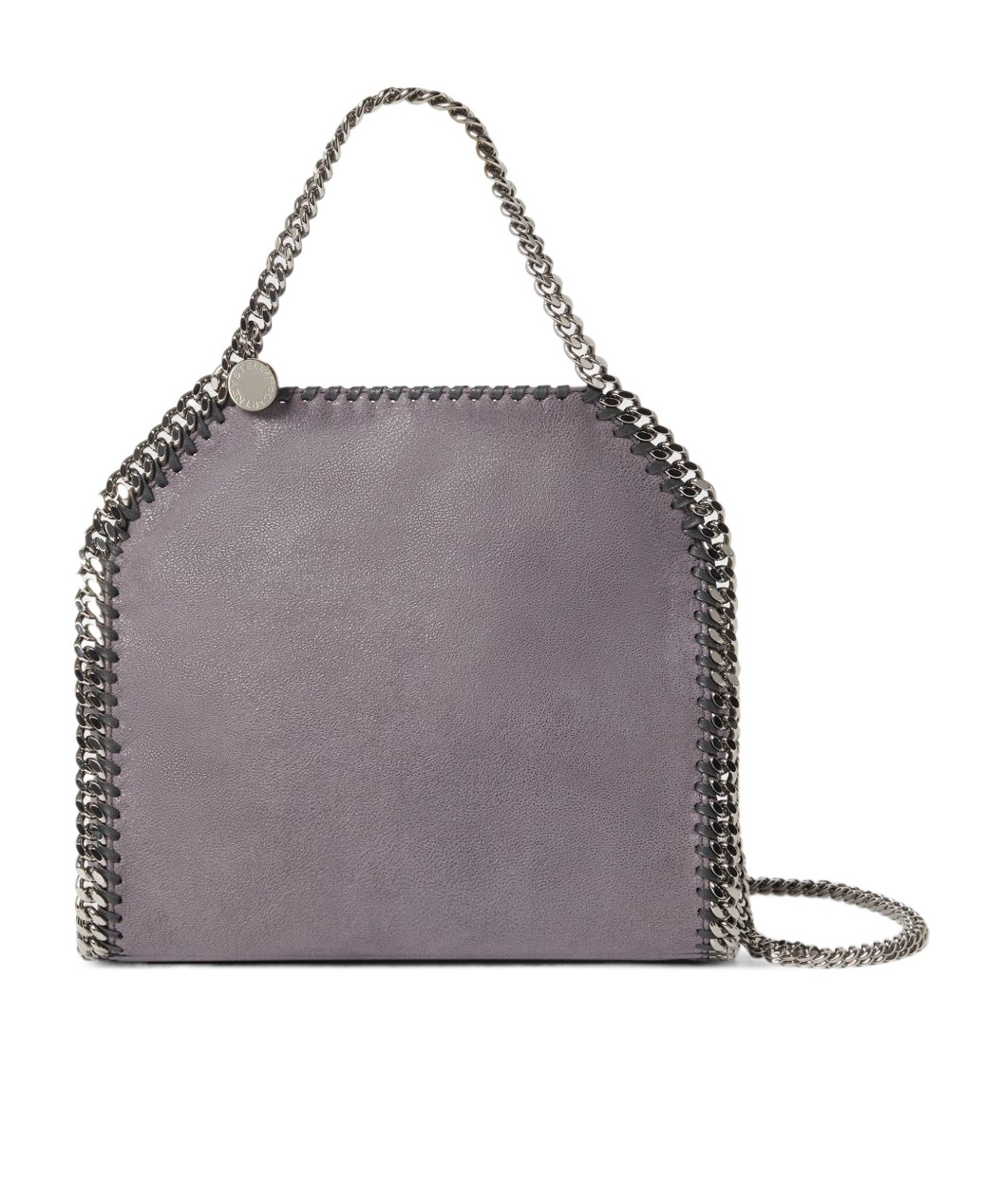Stella Mccartney Falabella Mini Tote Bag In Gray