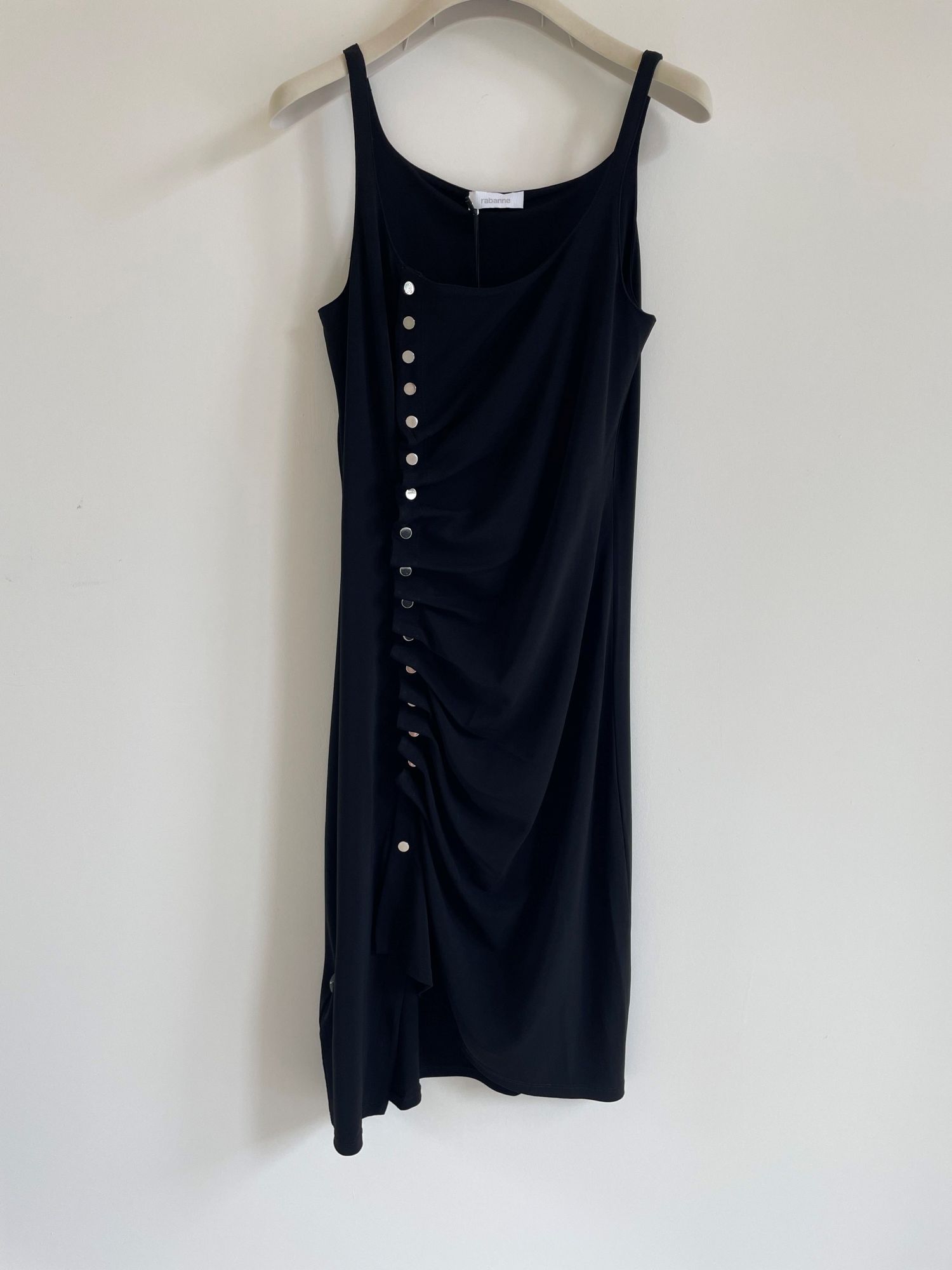 Rabanne Sling Dress In Black