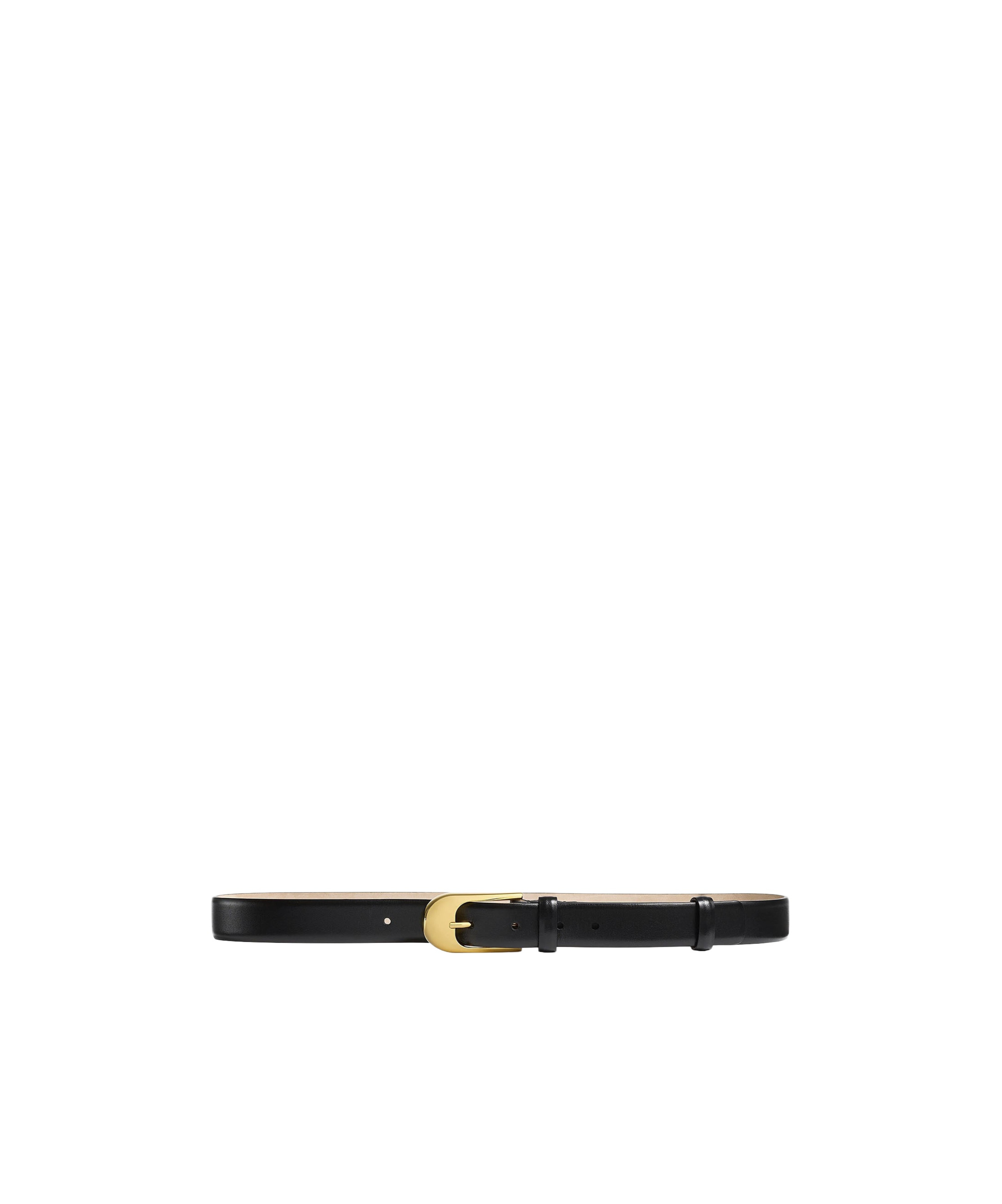 Khaite Adjustable Waist Belt In Black