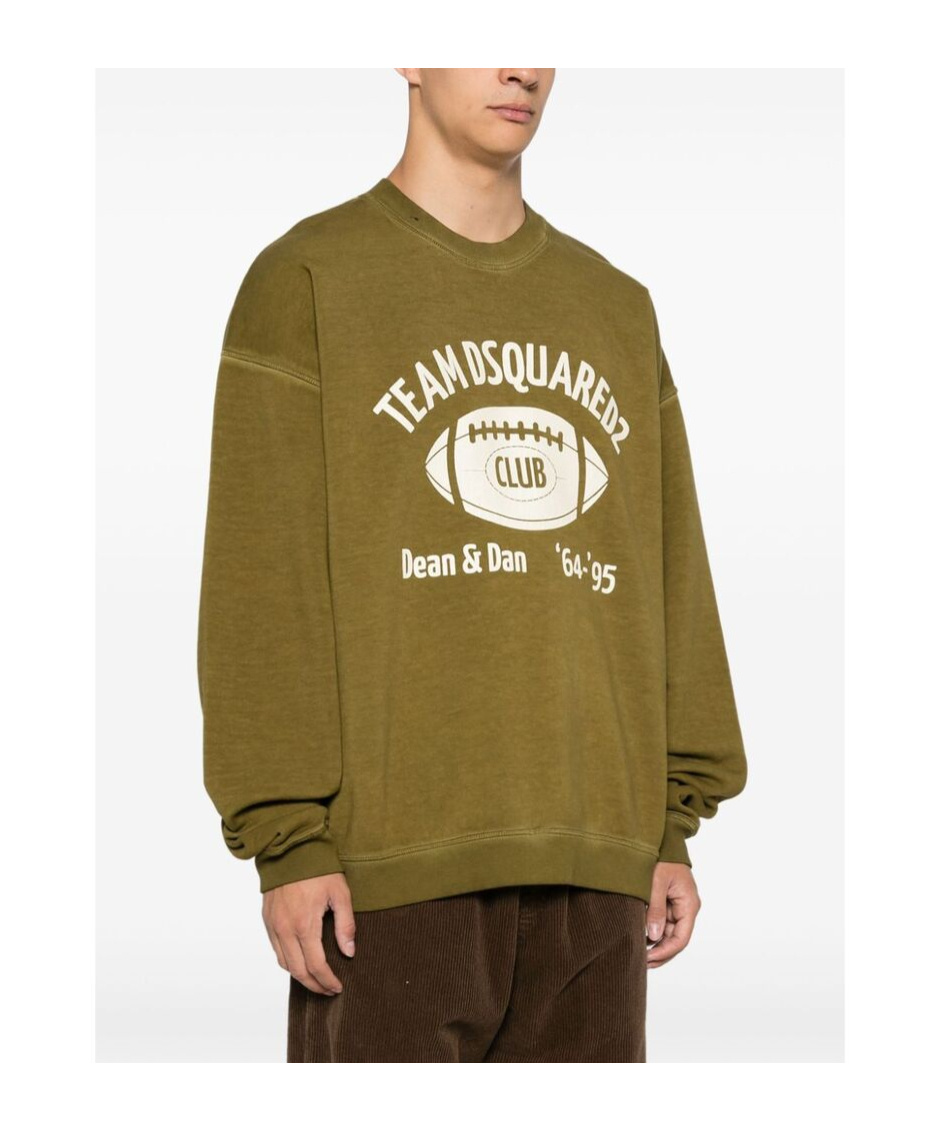 Dsquared2 Sweatshirt In Brown