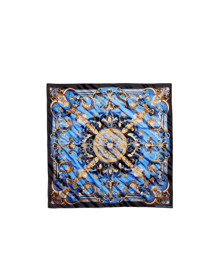 Balenciaga Women's Ai Scarf In Gold In Multi