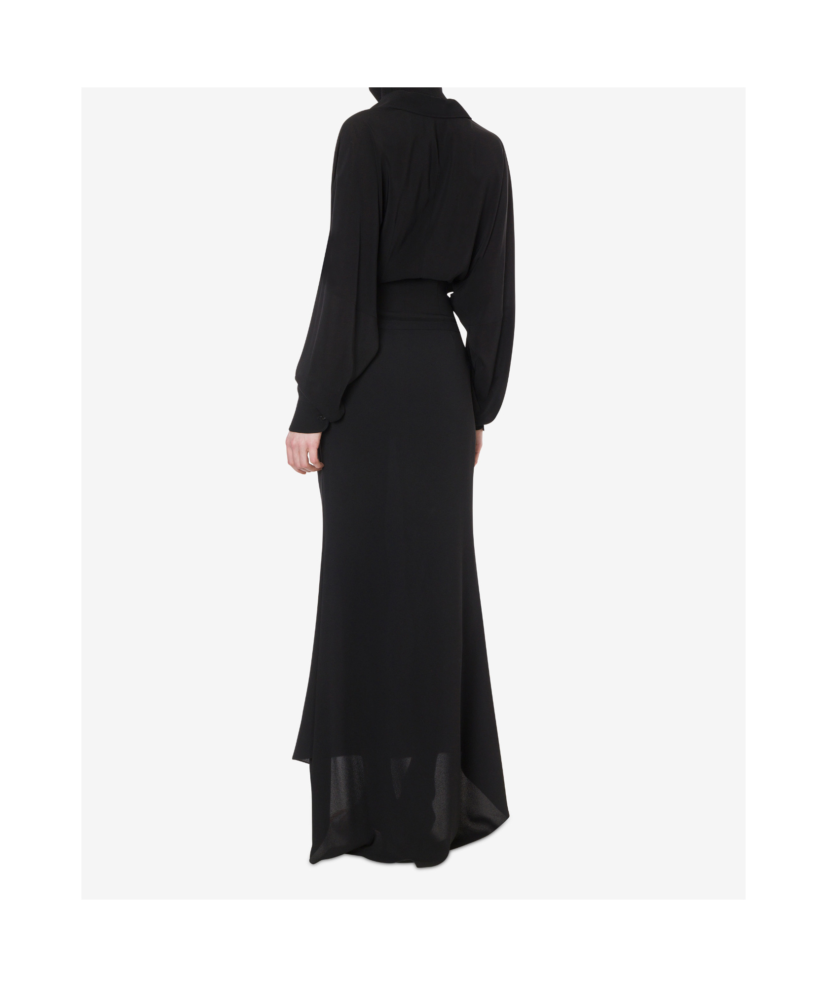 Shop Philosophy Di Lorenzo Serafini Zippered Skirt In Black