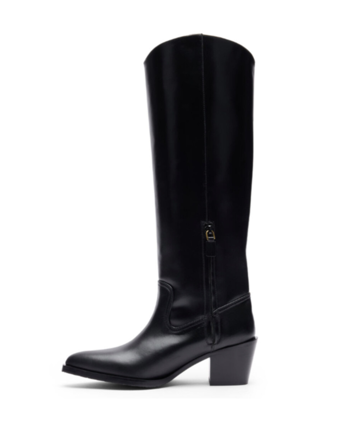 Shop Stuart Weitzman Thick-heeled Boots In Black