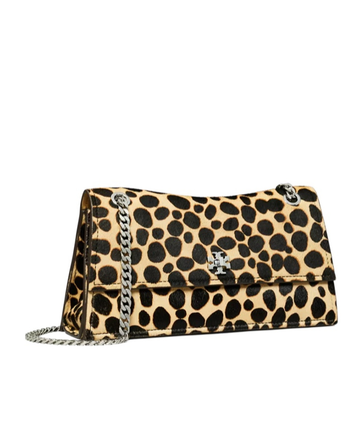 Tory Burch Kira Turnlock Shoulder Bag In Black