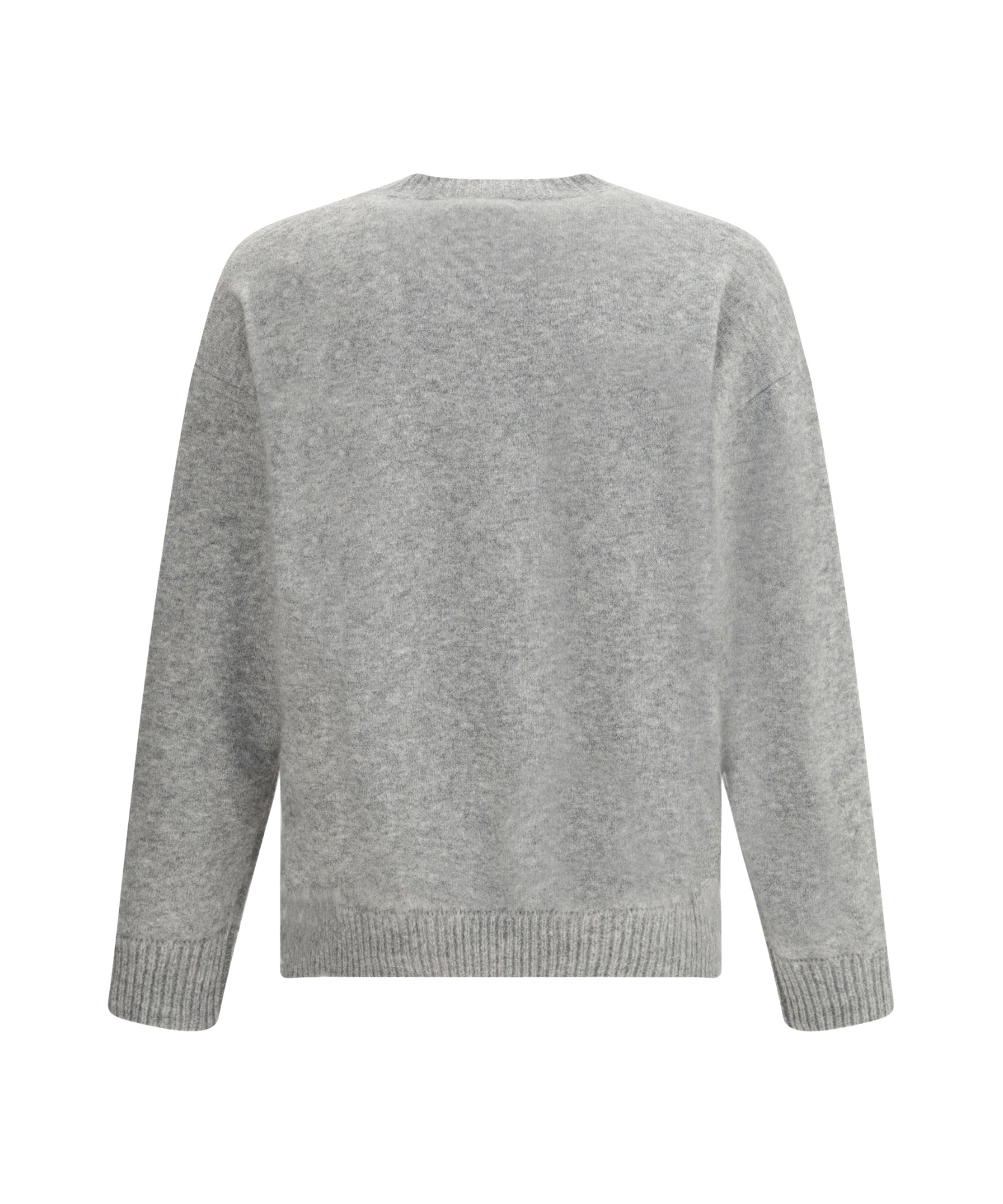 Laneus Long Sleeved Crewneck Jumper In Gray