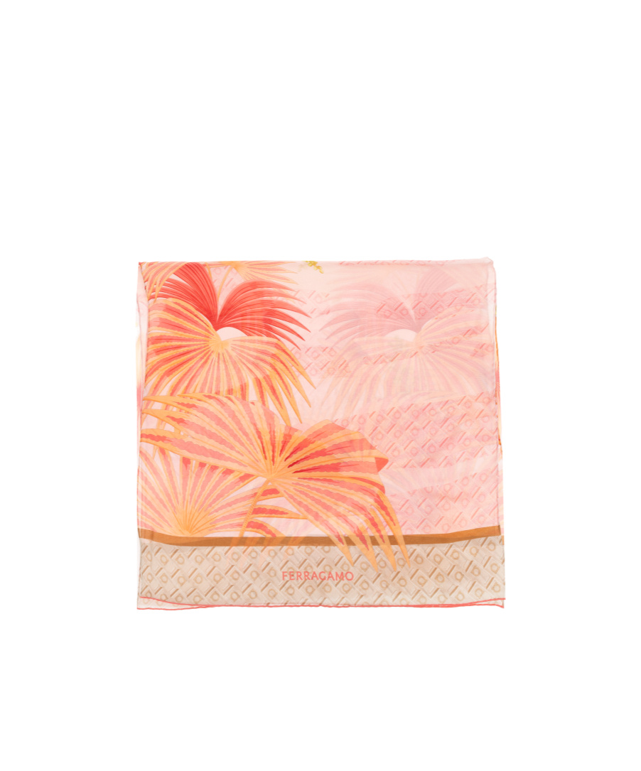 Ferragamo Silk Scarf With Print