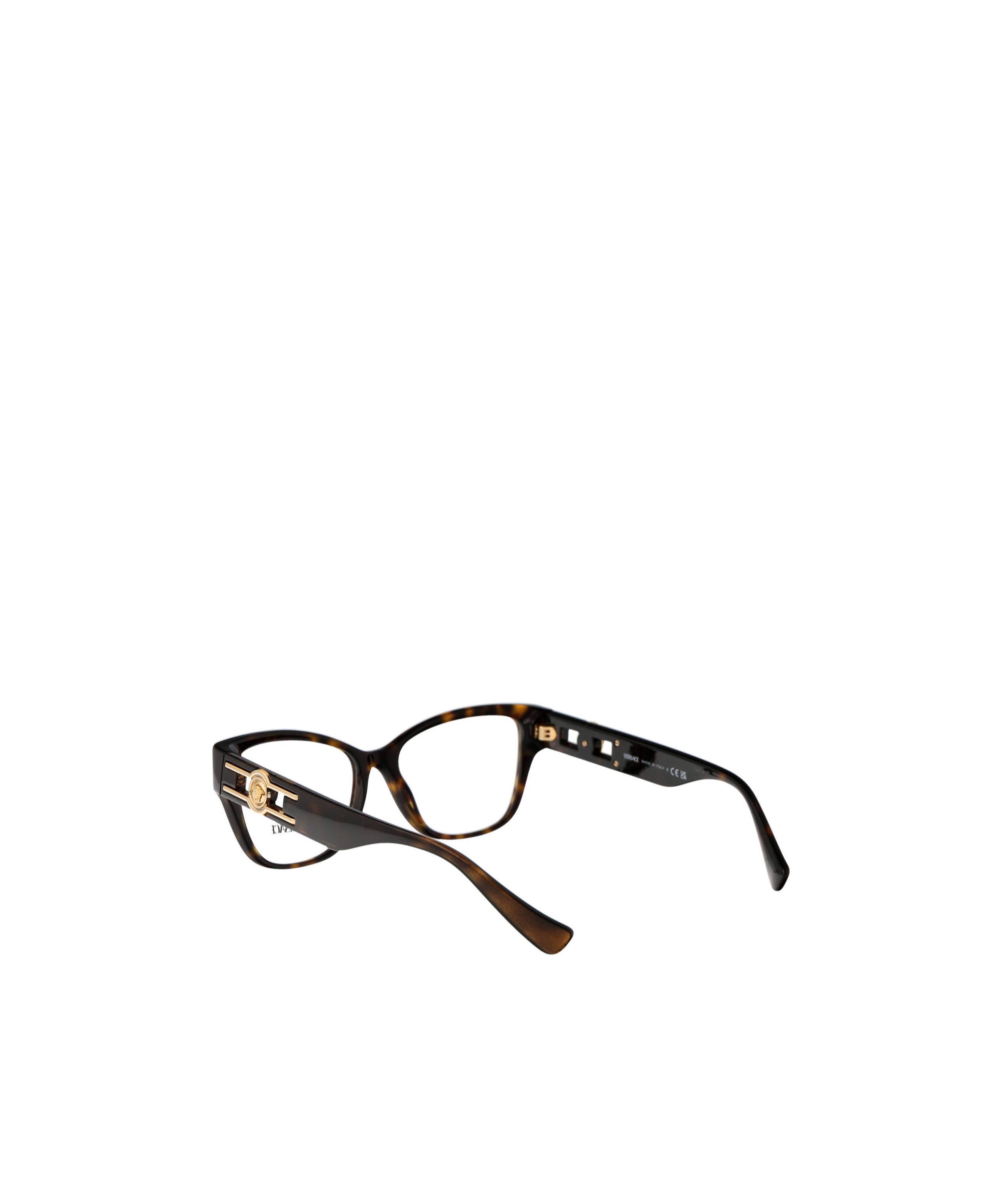 Versace Logo Flat Mirror In Black