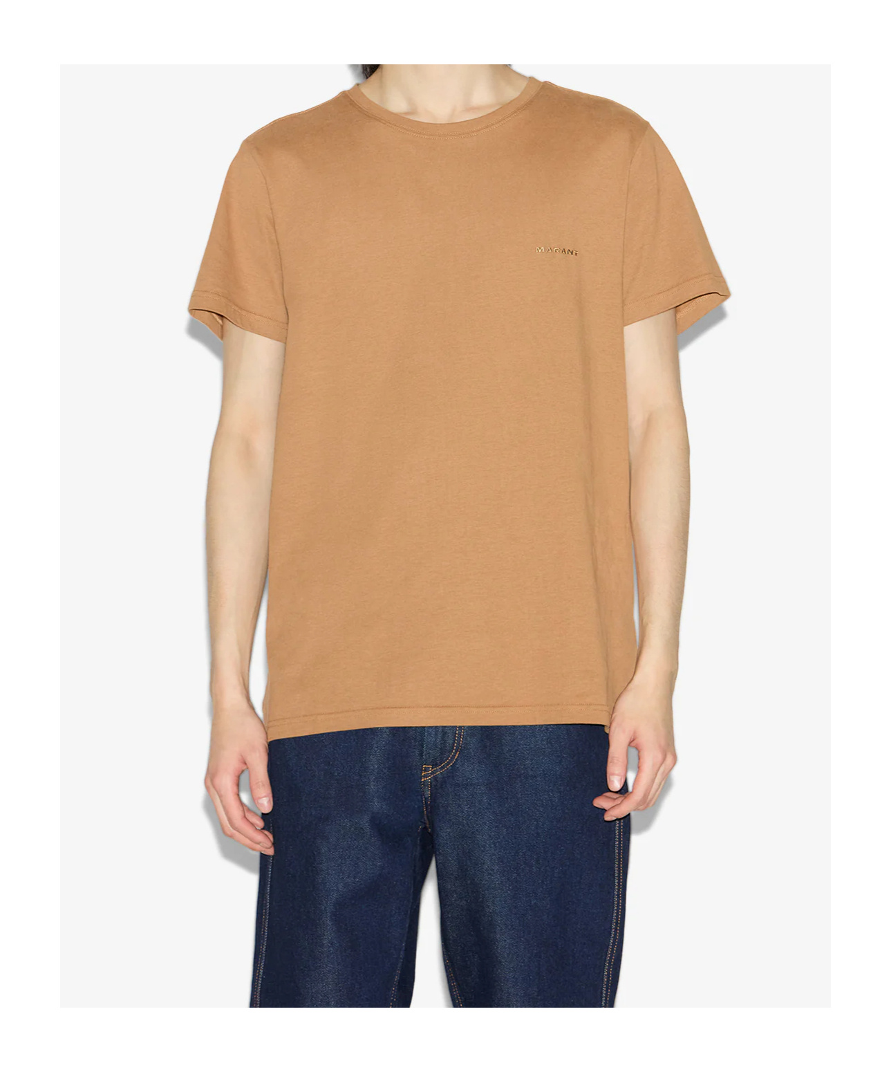Isabel Marant Zafferh T-shirt In Brown