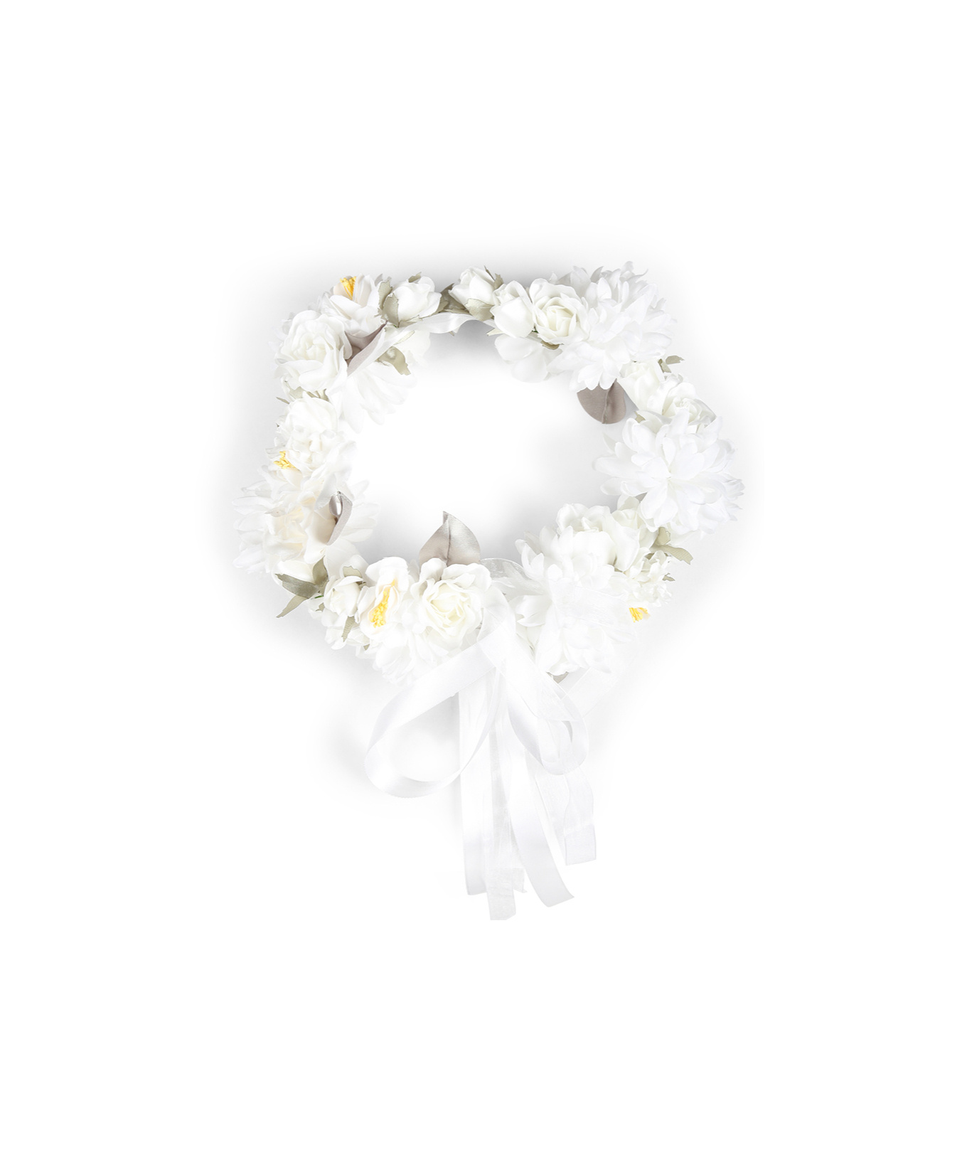 Monnalisa Wear Rose Headband In White