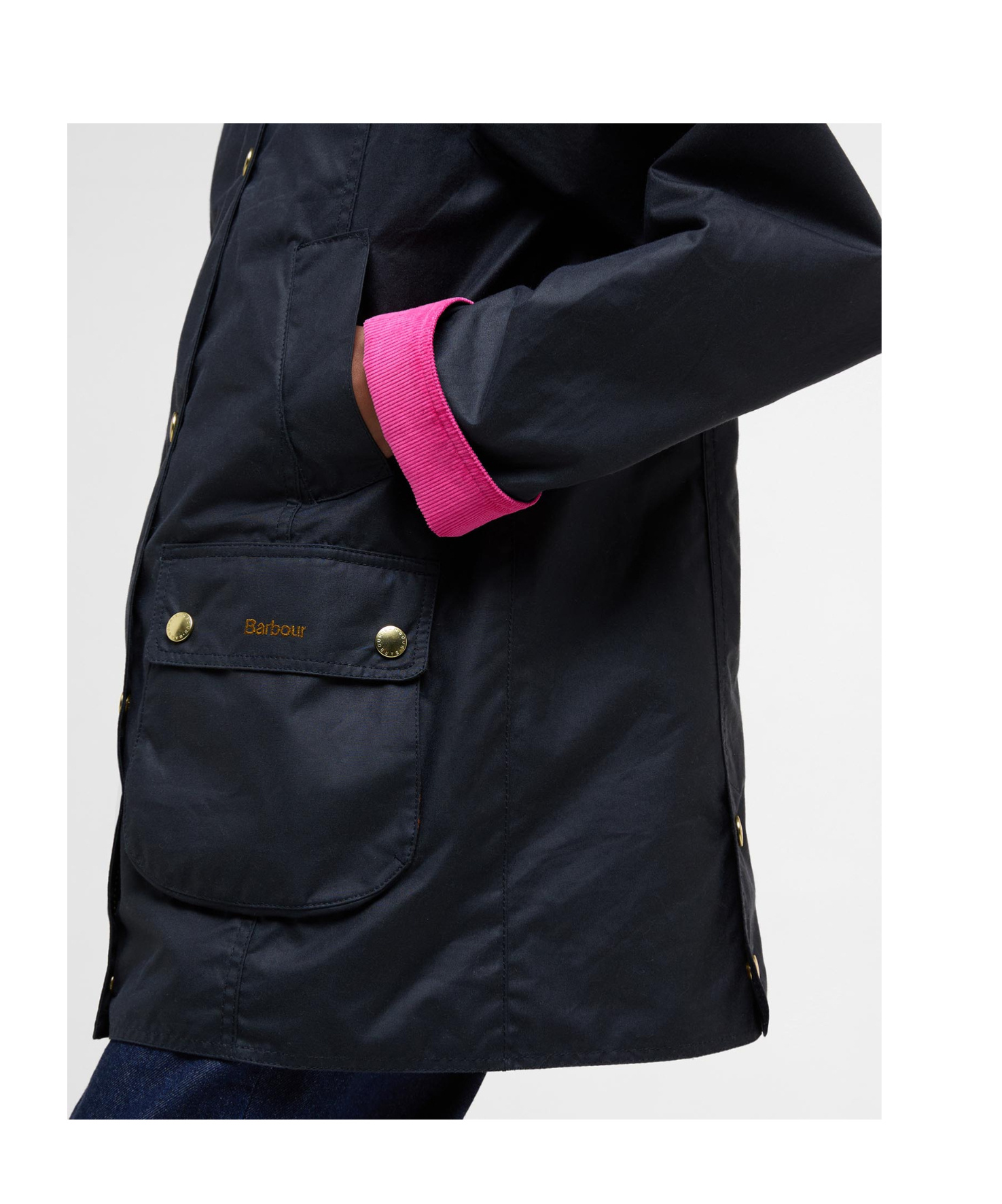 Barbour Icons Modern Beadnell Waxed Jacket In Multi